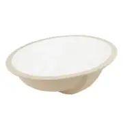 PROFLO PFHL1714U Holyoke 19" Oval Vitreous China Undermount Bathroom Sink - Whit