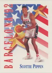 1992 Sky Box Scottie Pippen Barcelona '92 #537