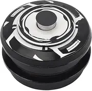 Bike Headset Bearings 1 1/8, 28.6mm Straight Steerer Mountain Bike Fork Headset Head Tube 44mm Frame Black