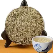 300g (0.66LB) Old Fuding White Tea Cake Natural Organic Chinese White Tea Silver Needle Green Tea Chinese Tea Raw Tea Healthy Food Green Food Old Trees White Tea