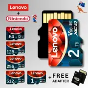 Lenovo Micro SD Card V60 XC A2 - Nintendo Compatible 64/128/256/512/1TB/2TB