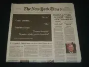 2020 JUNE 30 NEW YORK TIMES - ROBERTS IS PIVOTAL COURT TOPPLES ABORTION BARRIER