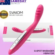 SVAKOM Vibrator Dildo Auto Heating GSpot Clitoris Stimulator Anal Vagina Sex Toy