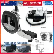 12V Power Operated Black Recessed Folding T Lock Whale Tail Lock with Motor