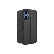 3sixT SlimFolio LTE Phone Case for iPhone 16 - Black