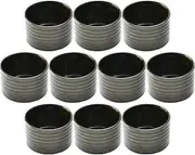 Set of 10 Candy Oribe Tube Rice Bowl (Large) [4.5 x 3.2 inches (114 x 82 mm)] | Hitsu, Rice Stand