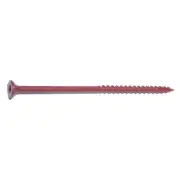 10 x 4" Star Drive Red Deck Saberdrive Screws 1 lb. Box (48 pcs.)