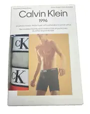 NWT Calvin Klein Men's (Medium) 1996 BOXER BRIEFS NB3529-908 (3 PACK)