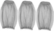 3pcs Insect Control Mesh Masks Outdoor Sun Hat Fine Mesh Insect Netting Mosquito Prevention Caps for Travel