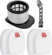 UZ565H Replacement Filters for Shark Stratos Cordless DuoClean PowerFins HairPro Vacuum IZ862H IZ562H UZ565H UZ865H IZ540H IZ840H IZ800, Replacement Part XPSMFIZ700 and XFFKIZ70