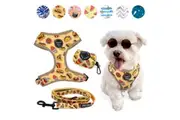 3-PIECE WALKIES BUNDLE [Pipco Pets] - Adjustable Dog Harness + Lead + Poo Bag Dispenser (Snack Pack)