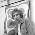 Mike d Abo of rock group Manfred Mann posed London November 1968 Old Photo 1