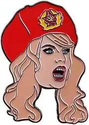 [Pinstant] Katya Zamolodchikova Drag Race Queen LGBTQ TV Show 1.75" Enamel Pin Badge, 1.75 Inches, Enamel, enamel