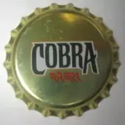 COBRA unused Beer CROWN, Bottle CAP Molson Coors, Burton on Trent UNITED KINGDOM