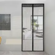 Curtain Door Magnetic Mesh Net Screen Easy Fastening Mosquito Fly Insects Bugs