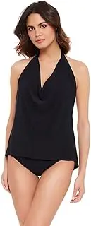 [MagicSuit] Magic Suit Solid Sophie Underwire Tankini Top DD-Cups