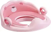 KAILIKETIY Potty Training Seat Soft TPE Cushion Base Cute Lion Design for Boys Girls Portable Toilet Seat for Easy Potty Training Travel