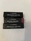 New Set of 3 MAC Full Size 3g :Powder Kiss 301 & 922 + Matte Lipstick Matte 646