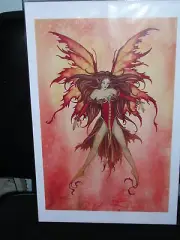 Amy Brown - Fire Sprite - SIGNED - OUT OF PRINT