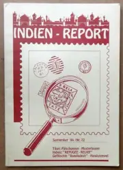 INDIEN REPORT ISC India Study Circle Germany Journal September 1994