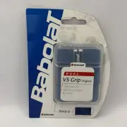 Babolat Tennis Racket Grip Tape Feel VS Grip Original Blue (3 Pack)