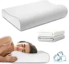 Cervical Memory Foam Pillow Contour for Neck Shoulder Pain Ergonomic Orthopedic