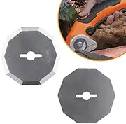2-Pack WA2300 4V ZipSnip Cordless Scissors Replacement blades (1-1/2" ) - Compatible with Worx ZipSnip, BLACK+DECKER 4V Screwdriver - Fits RC2600K RC2601 RC2602 WX080L WX082L WX081 WX081L, WX745L.9
