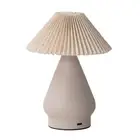 Cute Decorative Night Light USB Rechargeable Stepless Dimming Fabric Desk Lamp