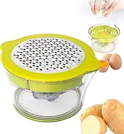 Multifunctional Hand Juicer - Citrus Lemon Orange Juicer - Lemon Lime Manual Squeezer With Comfortable Grip Handle And Strainer Bowl