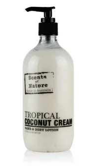Scents of Nature by Tilley Body Lotion - Tropical Coconut Cream