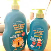 在飛比找蝦皮購物優惠-Watsons兒童沐浴乳800ml✖️洗髮精500m✖️洗髮