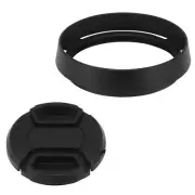 Round Lens Hood with Cap for Leitz Leica Q Q2 Q-P QP Typ116 Typ 116 Camera
