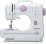 Mini Sewing Machine for Beginner by Galadim - Small Electric Sewing Machines with 2 Speed 12 Built-in Stitch Patterns GD-054-AU-A16