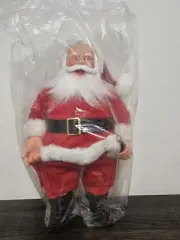 Sealed NOS VTG 1992 Dakin Bob Robinson Coca-Cola Santa Coke Bottle 16" Tall Tag