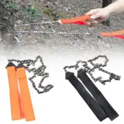 Portable Survival Chain Saw Chainsaw Emergency Camping Pocket Hand Pouch Outdoor
