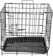 INOOMP Pet Crate Dog Kennel Portable Dog Cat Playpen Secure Travel Cage for Potty Training Behavior Control