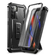 Dexnor Full Body Shockproof Case for Samsung Galaxy S21 Plus Built-in Kickstand