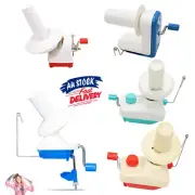 Swift Yarn Winder Manual Hand Operated Wool String Fiber Ball Spinner Roller