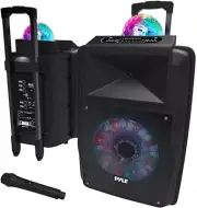 Wireless Portable PA Speaker System - 700 W Battery Powered Rechargeable Sound S