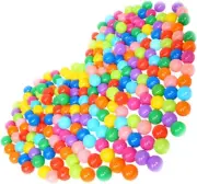 Kisangel 100PCS Plastic Ball Pit Balls Colorful Pets Play Balls Ocean Balls f...