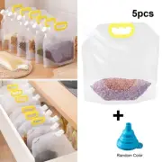 5X Cereals Grain Moisture-proof Sealed Bag Transparent Grain Storage Bag