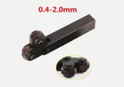 1pc Knurling Tool For Metal Lathe Turning Wheel Forming Fine Course 0.4-2.0mm
