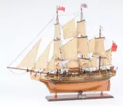 HMS Bounty Handcrafted Wooden Ship Model 37"