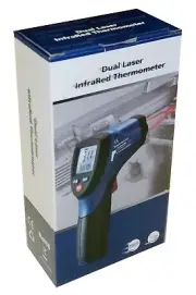 CEM DT-8865 Infrared IR Thermometer Gun Dual Laser 1832 F 30:1 Temperature Meter