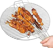 Grill Rack - Cooling Rack | Oven Cooker Grill Pan Grid Baking Tray for Cake/Meat/Bread Steel Multi-purpose Barbecue Grilling Stainless Steel Cooling Baking Racks Heavy Duty & Dishwasher Safe
