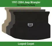 Lloyd Classic Loop Cargo Carpet Mat for '97-04 Jeep Wrangler w/Jeep Grill Logo (for: Jeep)