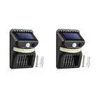 Solar Mosquitoes Killer Lamp Insect Fly Bug Zapper Motion Sensor for Patio
