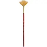 Princeton Heritage, 4050, Synthetic Sable Paint Brush, Fan Shape, Size 4