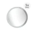 Suction Mirror 5x Magnification - Small, eyebrow tweezing, facial hair removal