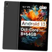 10.1 inch Android Tablet | Budget-Friendly Tableta with Octa-core, 8GB RAM,